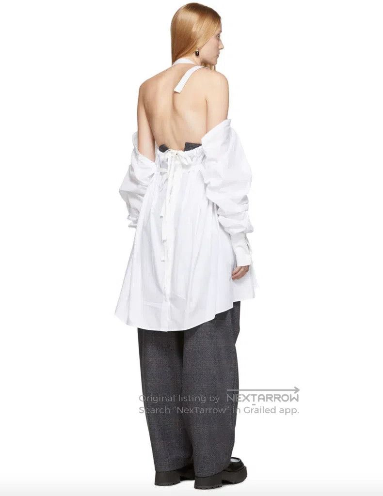Ann Demeulemeester Ann Demeulemeester White Shirt Size XXS / US 00 / IT 34 - 6 Thumbnail