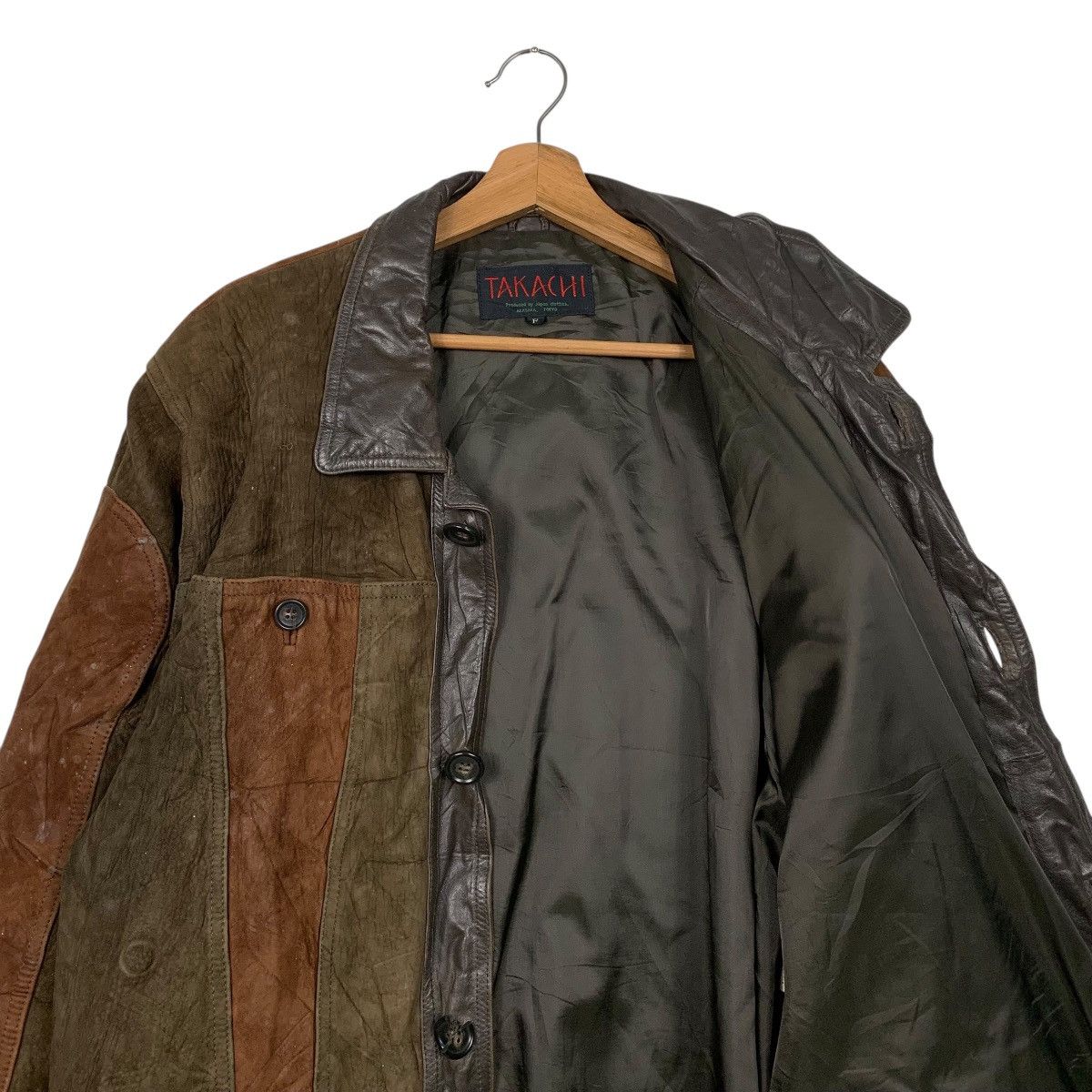 Japanese Brand Japanese Brand Takachi Suede Leather Jacket Size US M / EU 48-50 / 2 - 10 Thumbnail