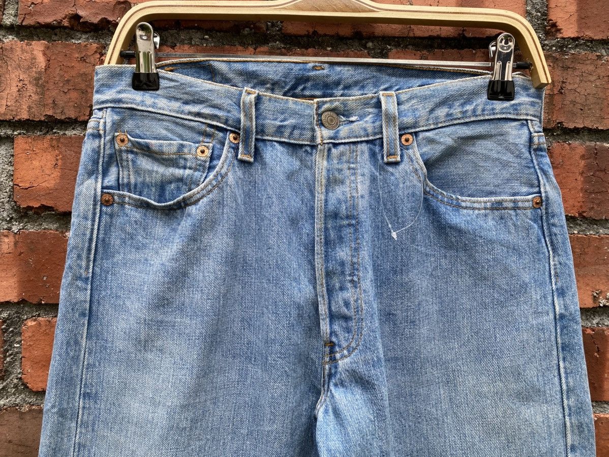 Levi's Vintage Clothing W30x31 Vintage levi's 501 made in USA 90s faded Size US 30 / EU 46 - 7 Thumbnail