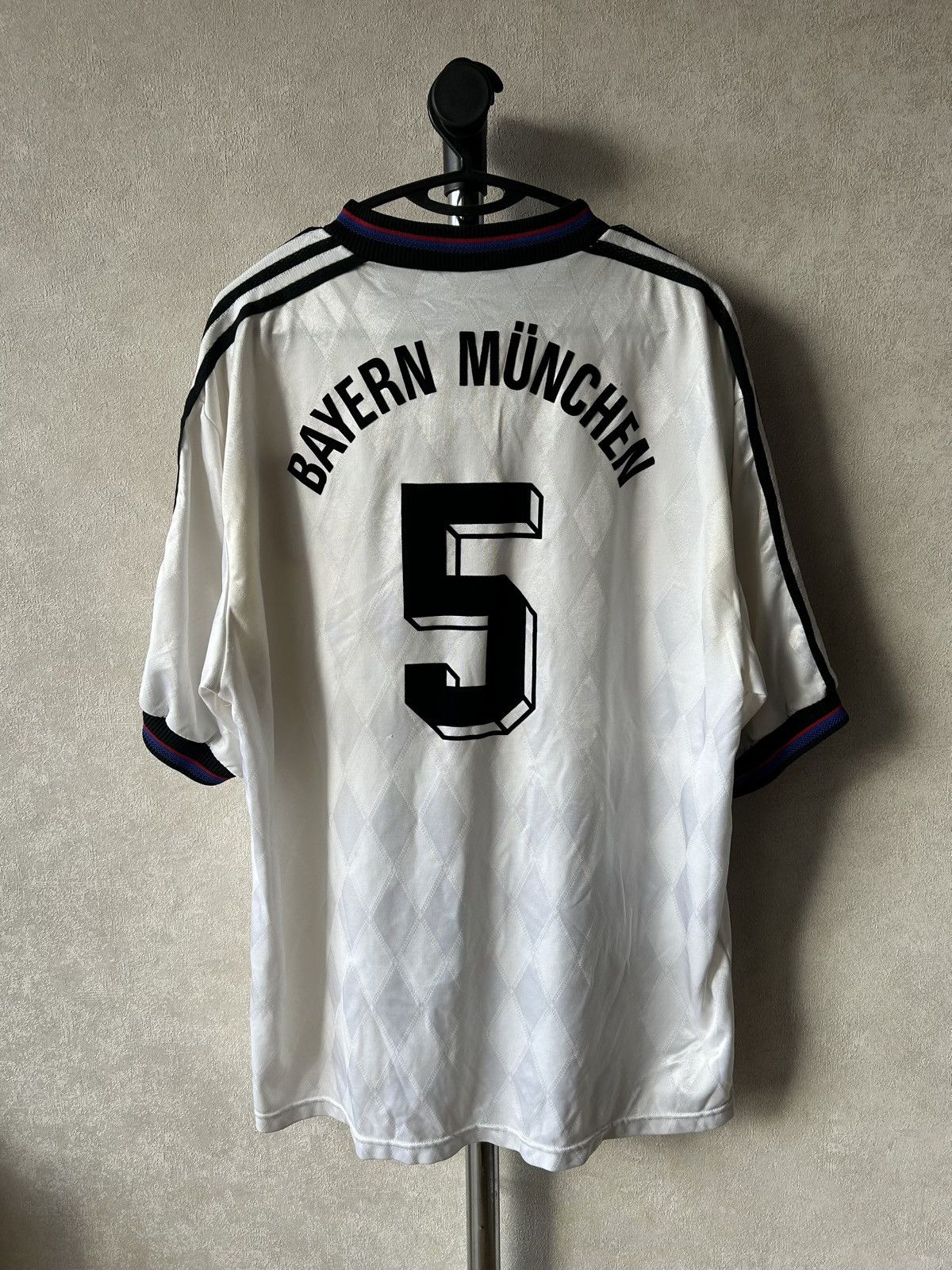Adidas Adidas Bayern Munich 1996/1998 Away Soccer Jersey Size US XL / EU 56 / 4 - 3 Thumbnail