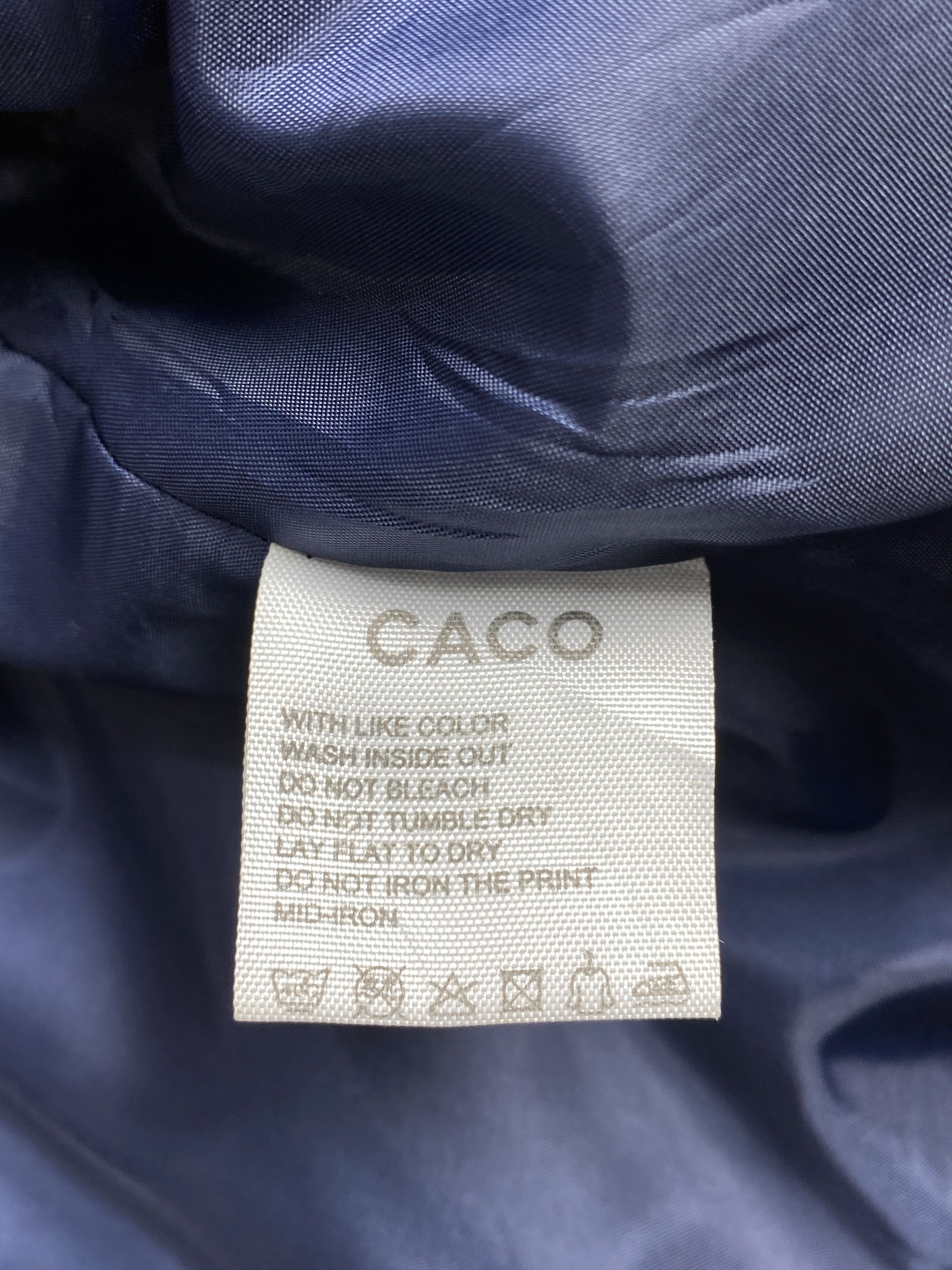 Japanese Brand Vintage Cast Caco Street Hoodie Varsity Jacket J1809 Size US S / EU 44-46 / 1 - 9 Thumbnail