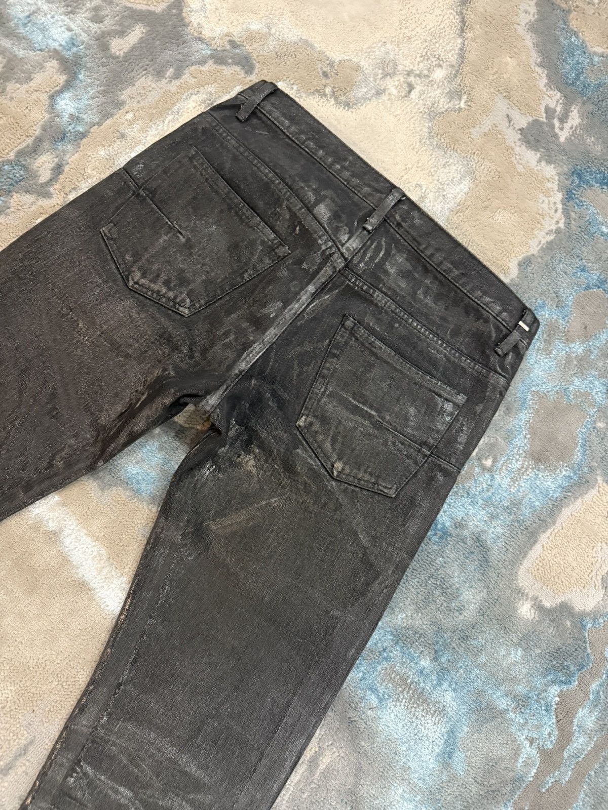 Dior Dior A/W 2004 “Luster” Waxed Denim Size US 29 - 6 Thumbnail