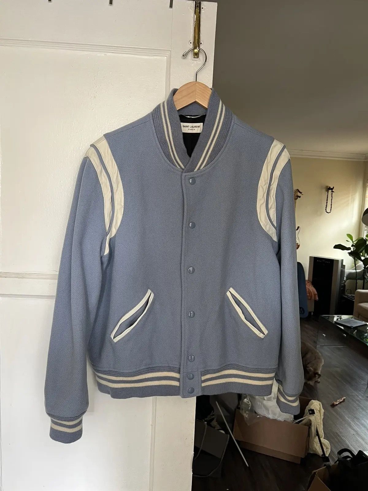 Saint Laurent Paris Saint Laurent teddy bomber jacket Size US XL / EU 56 / 4 - 1 Thumbnail