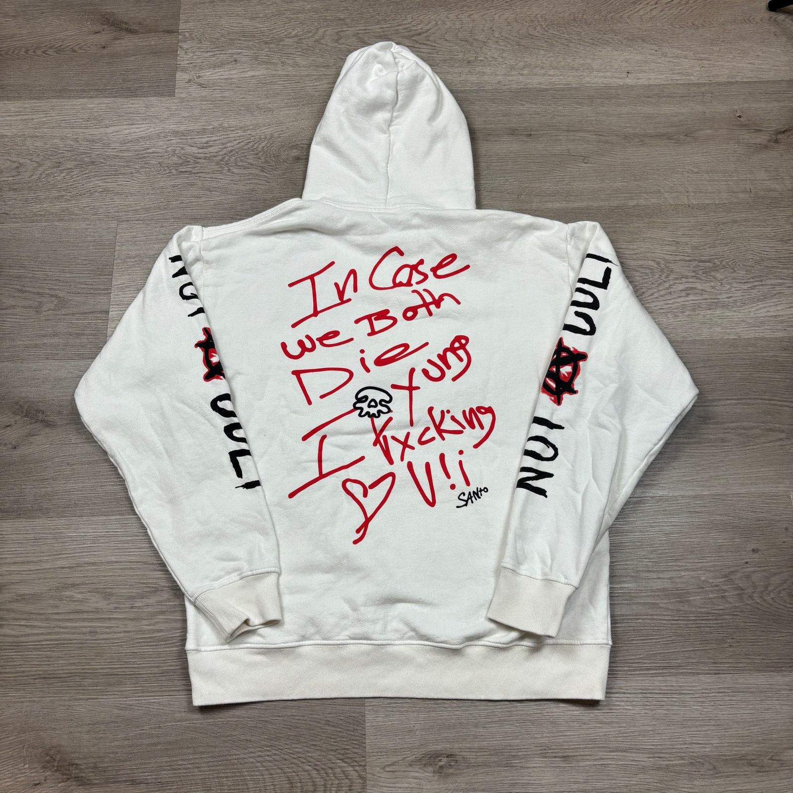 Other Christian Sex Club Not a Cult I Fxcking Love U Hoodie Mens L Size US L / EU 52-54 / 3 - 3 Thumbnail