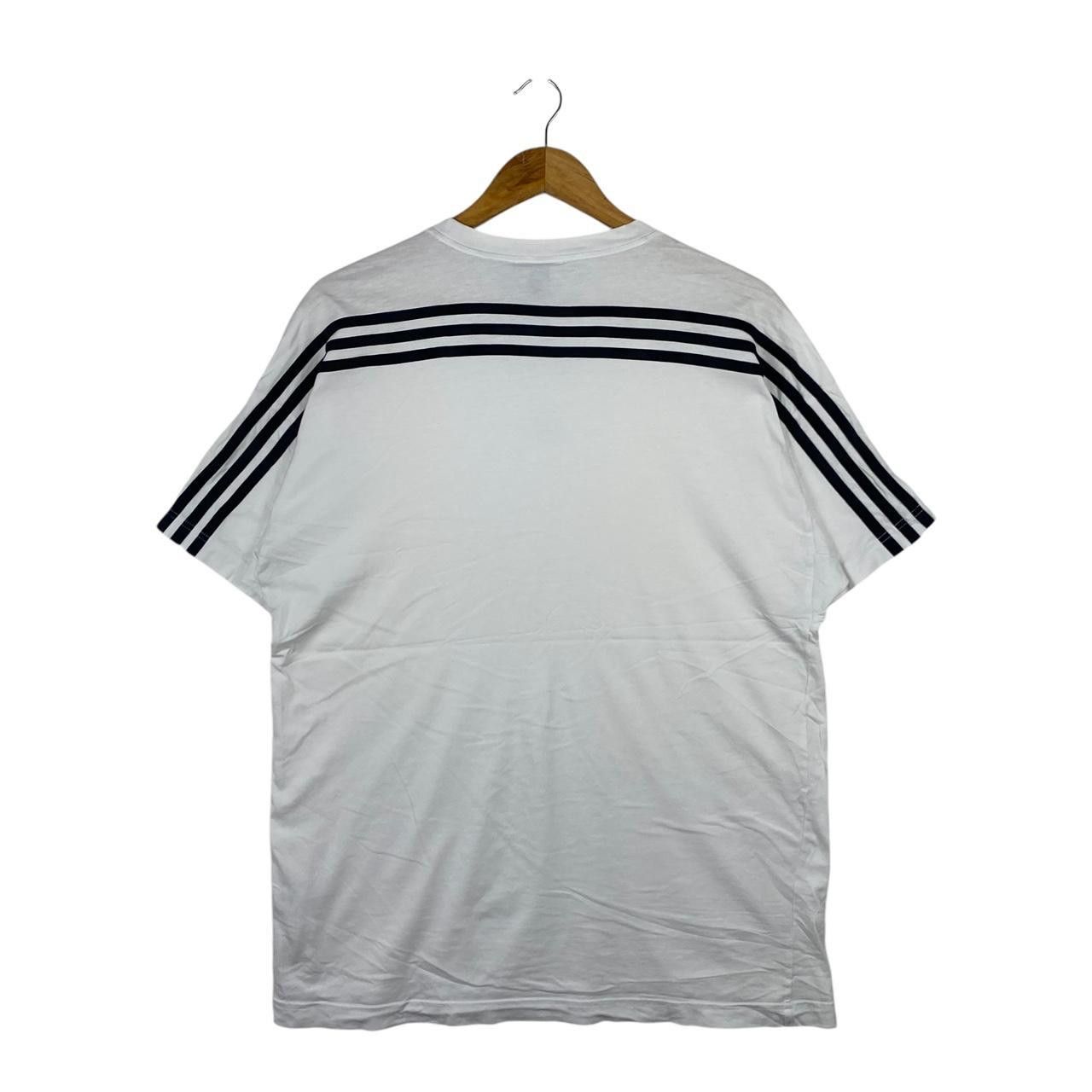 Adidas ADIDAS EQUIPMENT Center Logo Tee Shirt Top White Plain Size US M / EU 48-50 / 2 - 3 Thumbnail