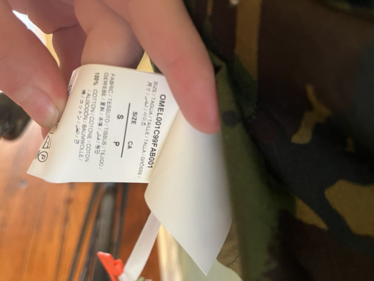 Off-White Off-White Camo Patch Field Jacket- Green Size US S / EU 44-46 / 1 - 8 Thumbnail
