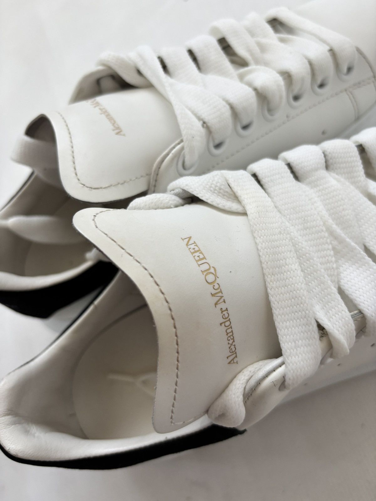 Alexander McQueen Alexander McQueen Oversize leather sneakers Size US 9 / IT 39 - 6 Thumbnail