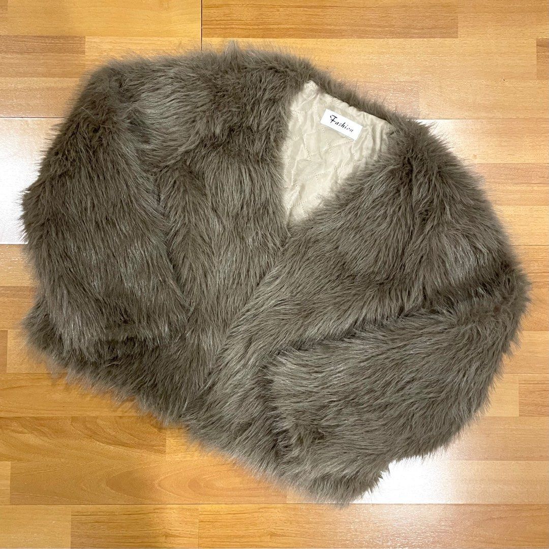 If Six Was Nine × Japanese Brand × Le Grande Bleu (L.G.B.) Japanese fur cardi i6w9 lgb style Size US M / EU 48-50 / 2 - 1 Thumbnail