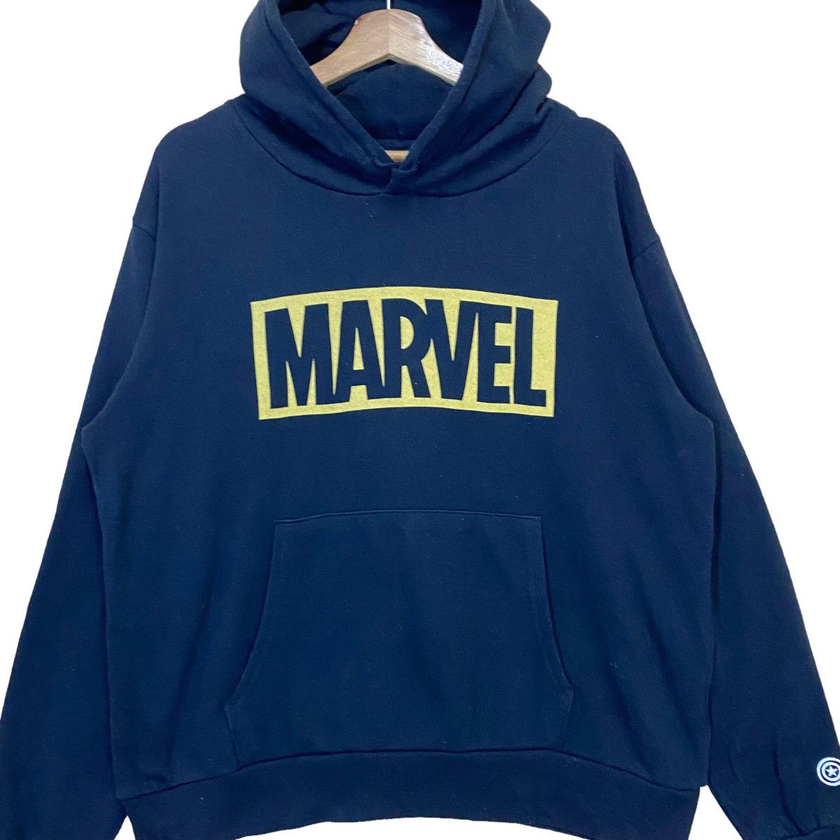 Marvel Comics Marvel Box Logo Crewneck Hoodie Size M Size US M / EU 48-50 / 2 - 5 Thumbnail