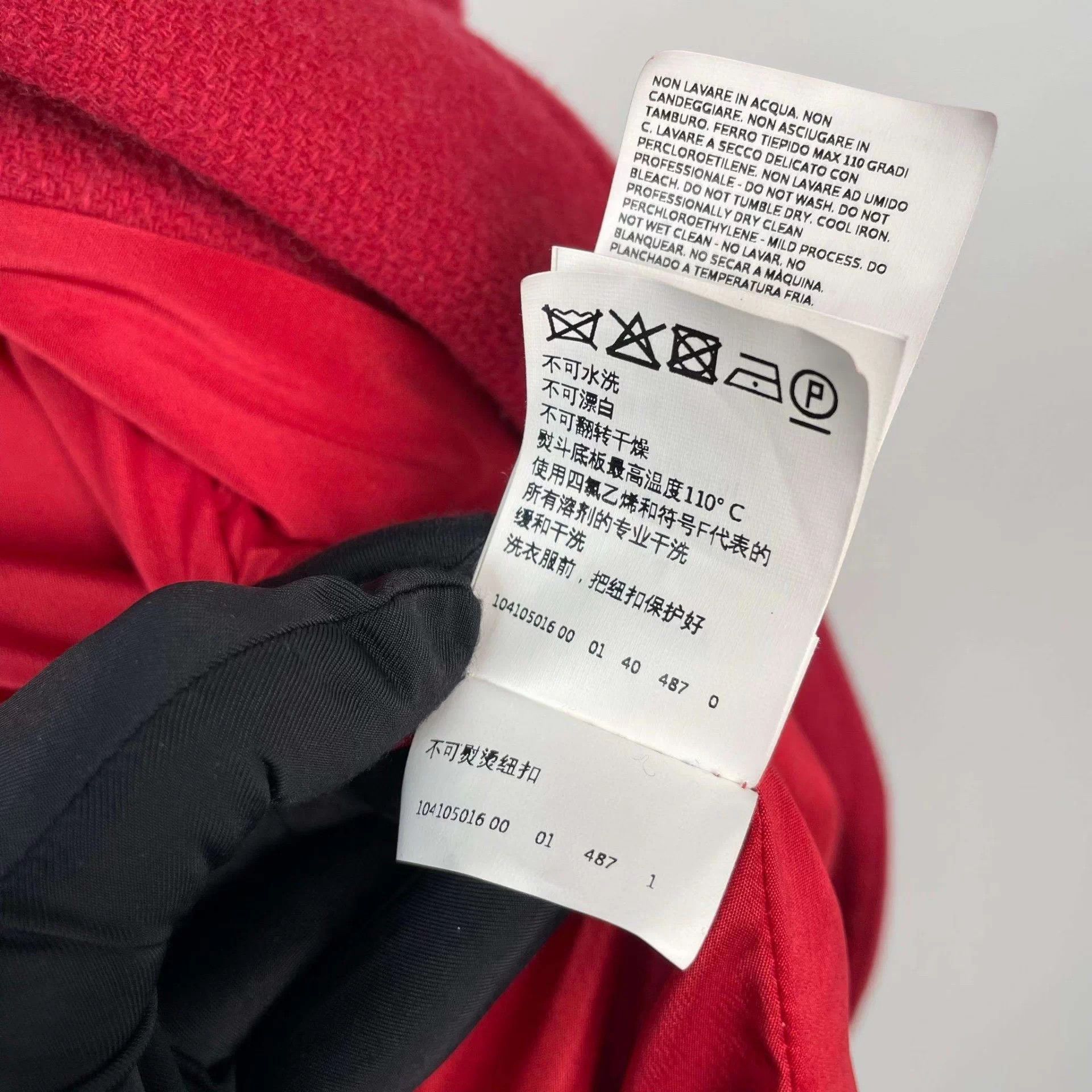 Max Mara Max Mara Red Cashmere Coat Women's 165/88 Size M / US 6-8 / IT 42-44 - 5 Thumbnail