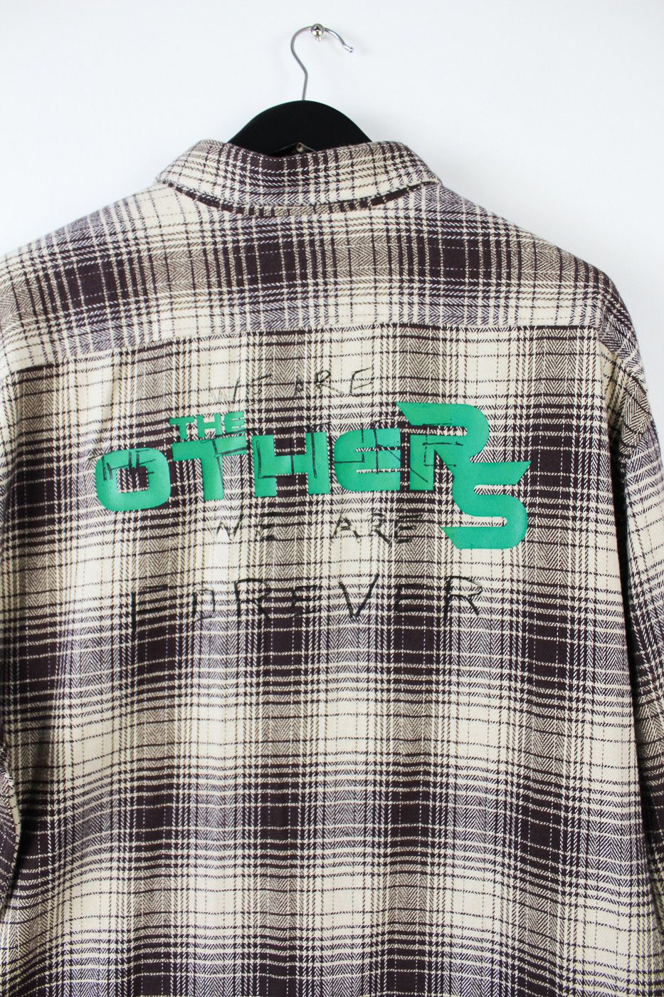Raf Simons Flannel Shirt “The Others” SS20/20AW Cream Burgundy Check Size US M / EU 48-50 / 2 - 3 Thumbnail