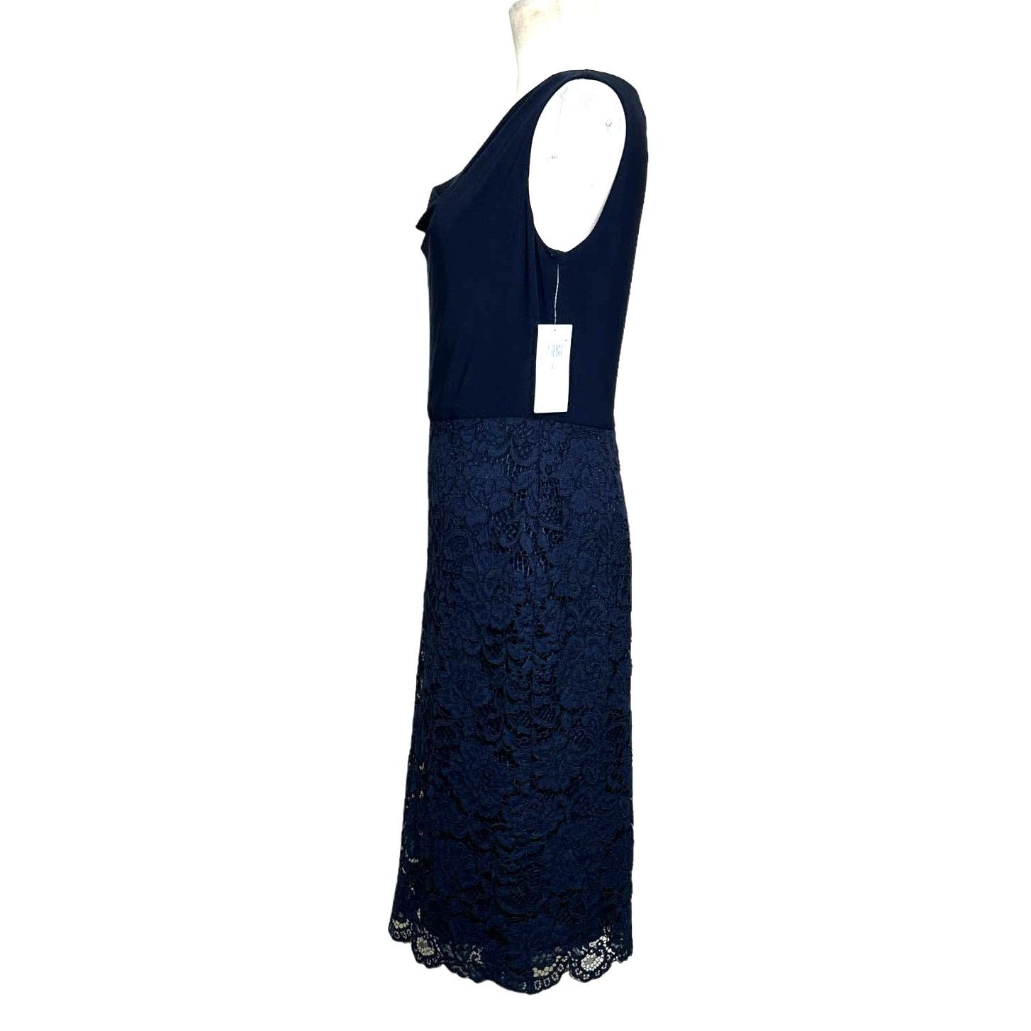 Ralph Lauren Ralph Lauren navy blue lace detail skirt cocktail dress 2 Size XS / US 0-2 / IT 36-38 - 9 Thumbnail