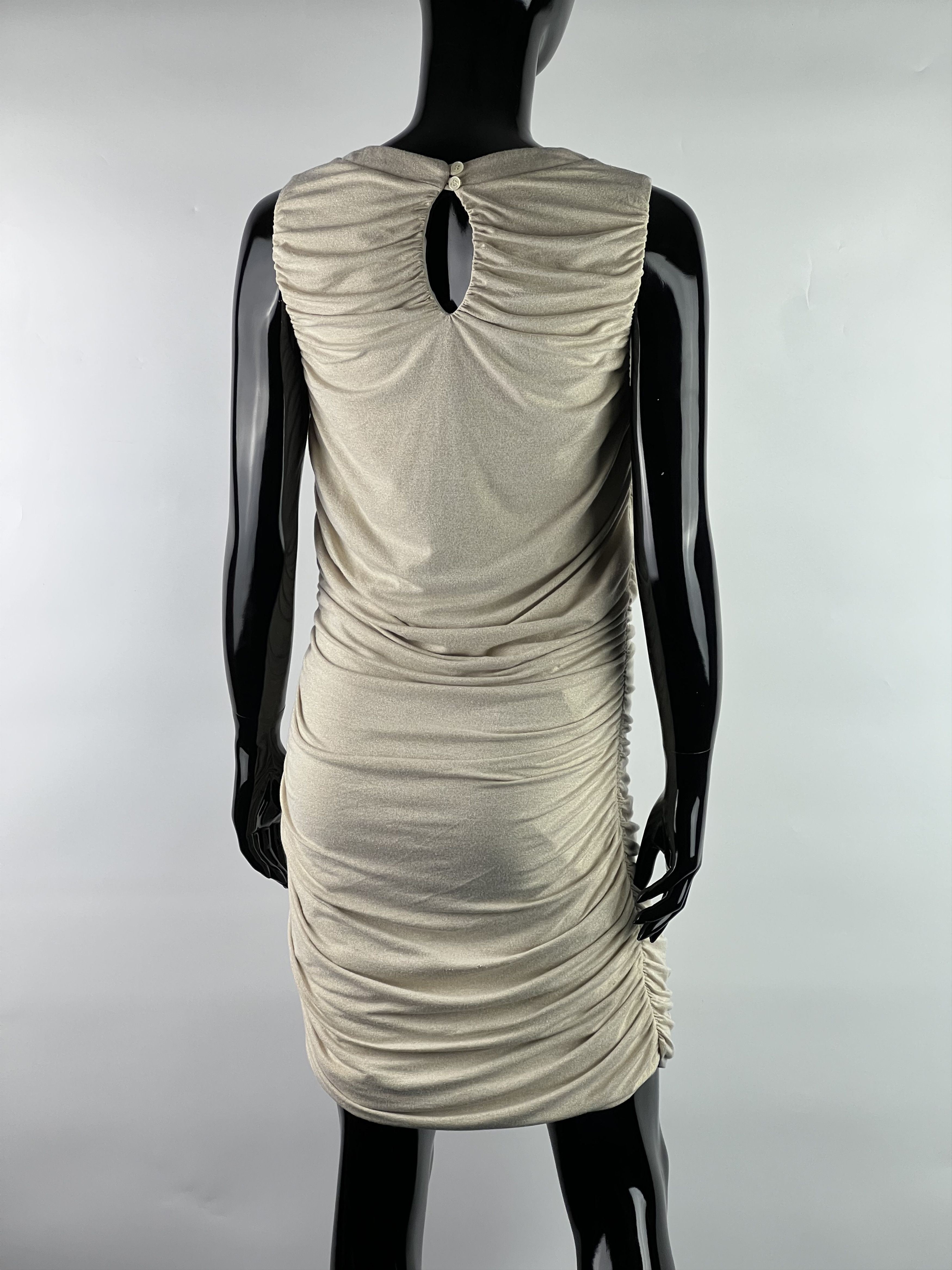 Love Moschino Love Moschino Women Dress Beige Size 10 Size L / US 10 / IT 46 - 3 Thumbnail