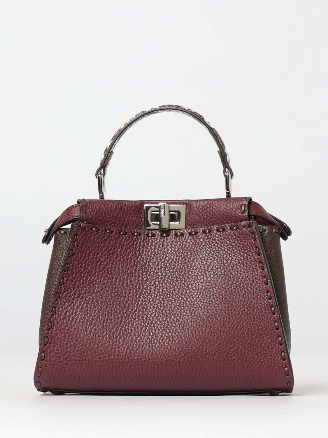 Fendi Fendi Handbag Woman Burgundy Size ONE SIZE - 1 Thumbnail
