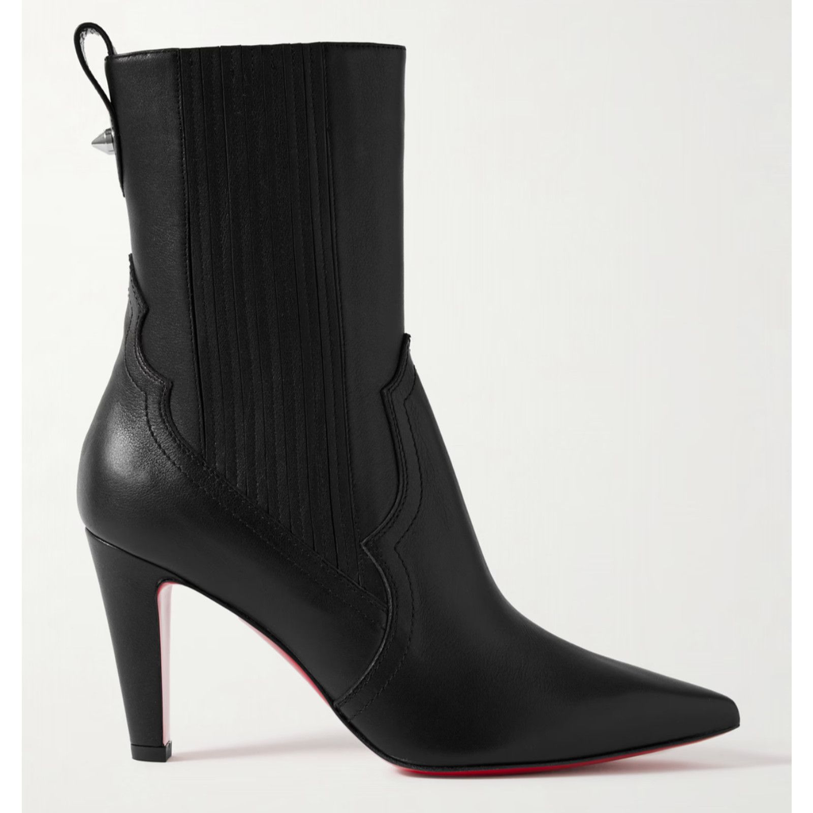 Christian Louboutin Christian Louboutin Santigag 85 Calf Leather W Ankle 37.5 Size US 7.5 / IT 37.5 - 1 Thumbnail