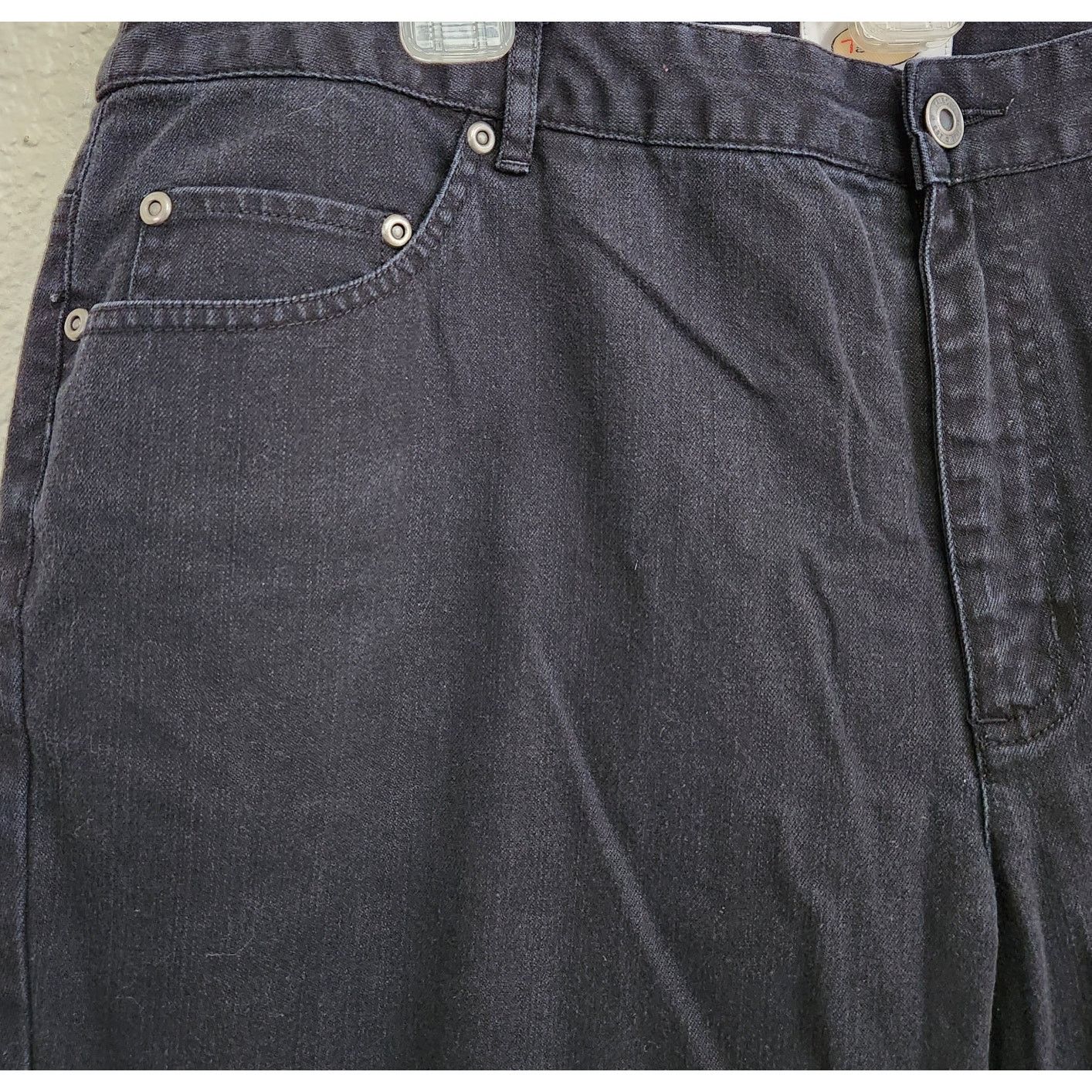 Other Talbots Woman Black Classic Fit Stretch Jeans 16W Plus Size 36" / US 14 / IT 50 - 2 Thumbnail