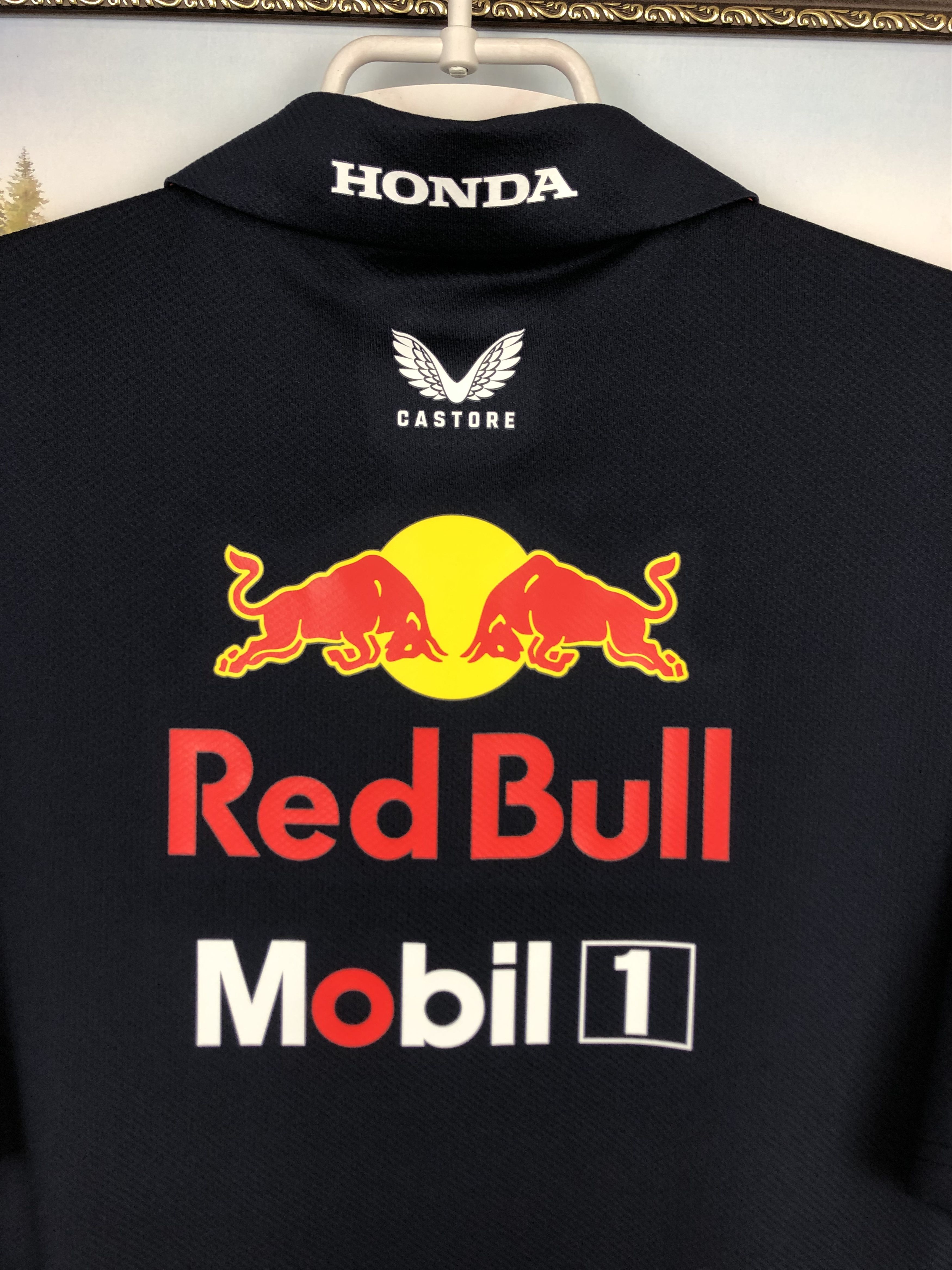 Castore Castore Navy Red Bull Racing 2024 Team Polo F1 Shirt Tee Size US L / EU 52-54 / 3 - 14 Thumbnail