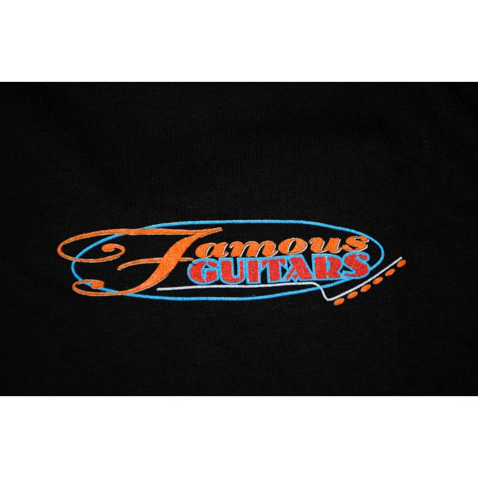 Vintage FAMOUS GUITARS SHIRT MENS LARGE BLACK GRAPHIC HENDRIX COBAIN VAN HALEN ROCKSTARS Shirt Mens Large Black Graphic Hendrix Cobain Van Halen Rockstars Size US L / EU 52-54 / 3 - 3 Thumbnail