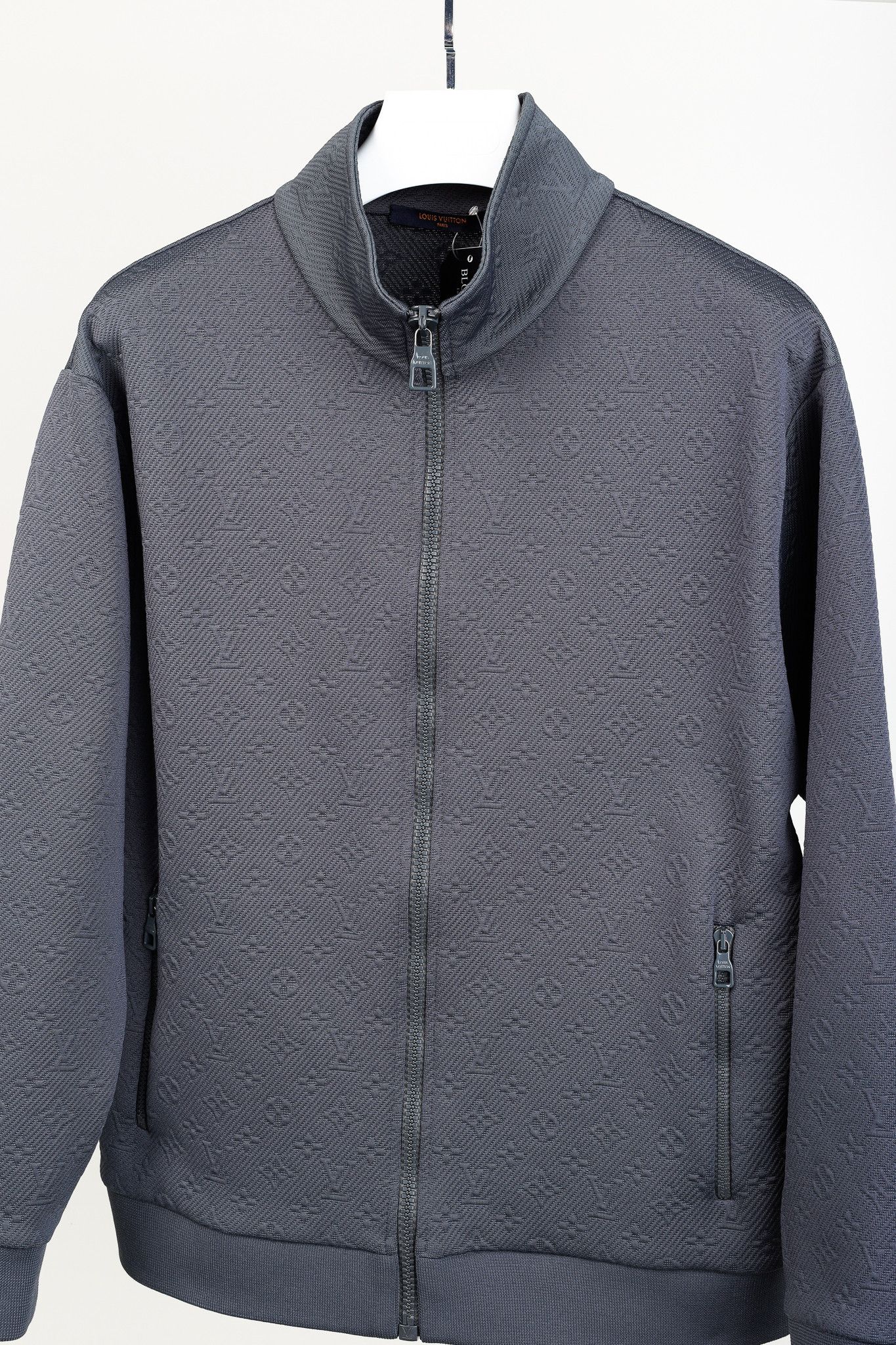 Louis Vuitton Louis Vuitton Grey Monogram Zip-Through Jacket Size US L / EU 52-54 / 3 - 3 Thumbnail