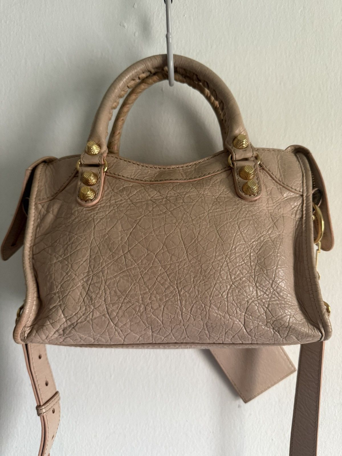 Balenciaga Balenciaga Mini Classic Lambskin giant gold Studded Size ONE SIZE - 6 Thumbnail