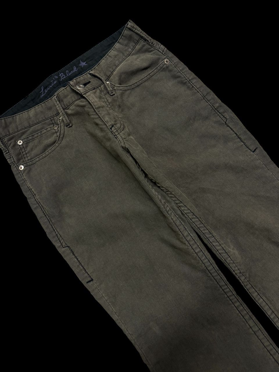 Levi's 💥Flare💥Vintage 90s Levi’s Black Star Bootcut Corduroy Size US 28 / EU 44 - 6 Thumbnail