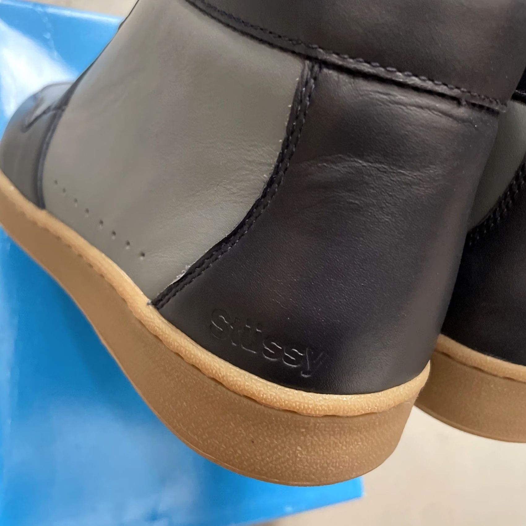 Imperial VINTAGE Stussy Boots Men's 10 Imperial Leather Casual 1990s-Y2K See Photos DEADSTOCK Box 1990s Mens Boots Size US 10 / EU 43 - 7 Thumbnail