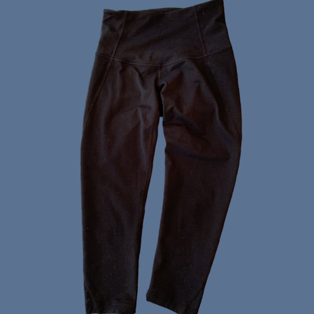 Vintage Zella Capri Pants Women XS Black 20" Inseam Yoga Size 26" / US 2 / IT 38 - 1 Thumbnail