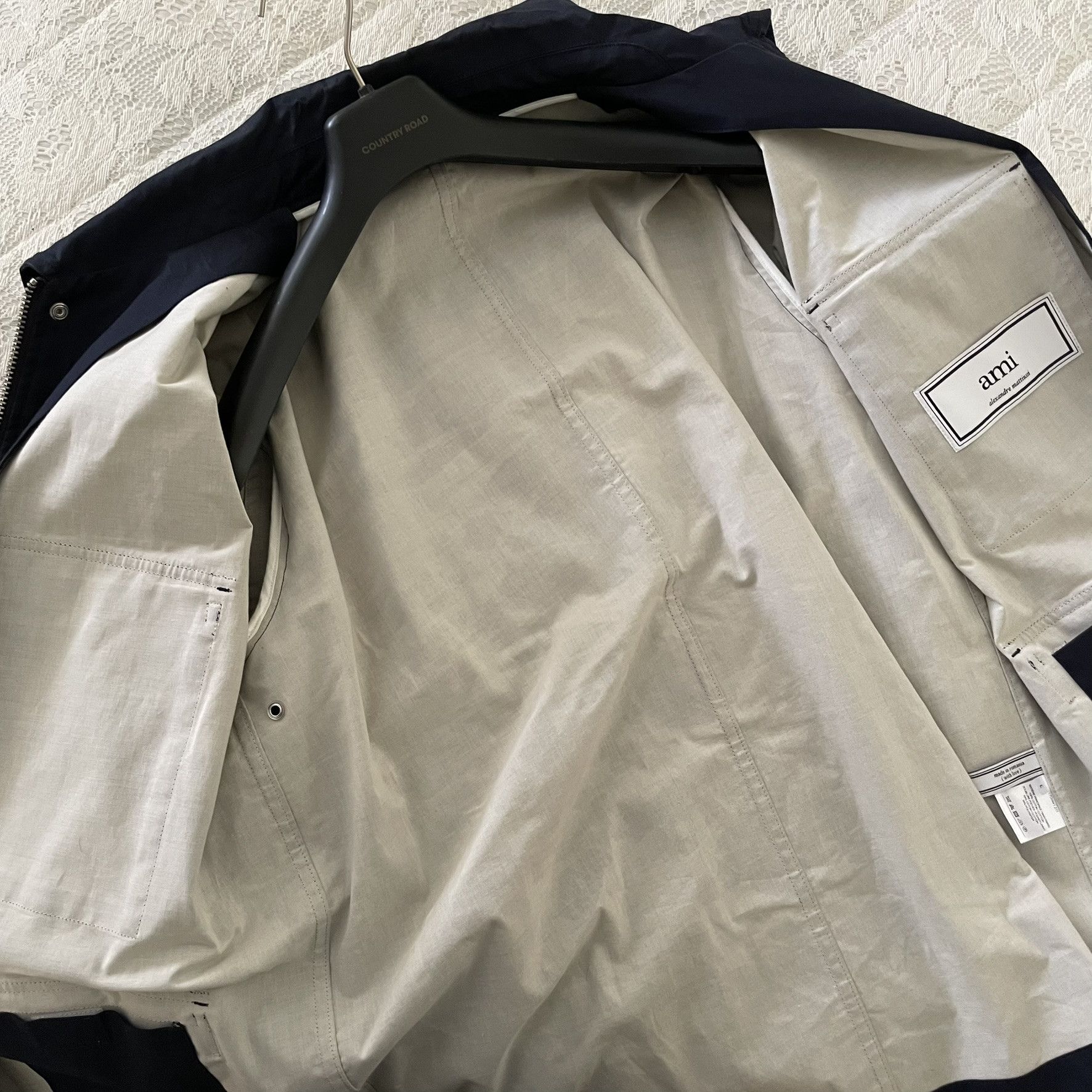 AMI AMI Paris Cotton Hooded Parka Size L Size US L / EU 52-54 / 3 - 6 Thumbnail