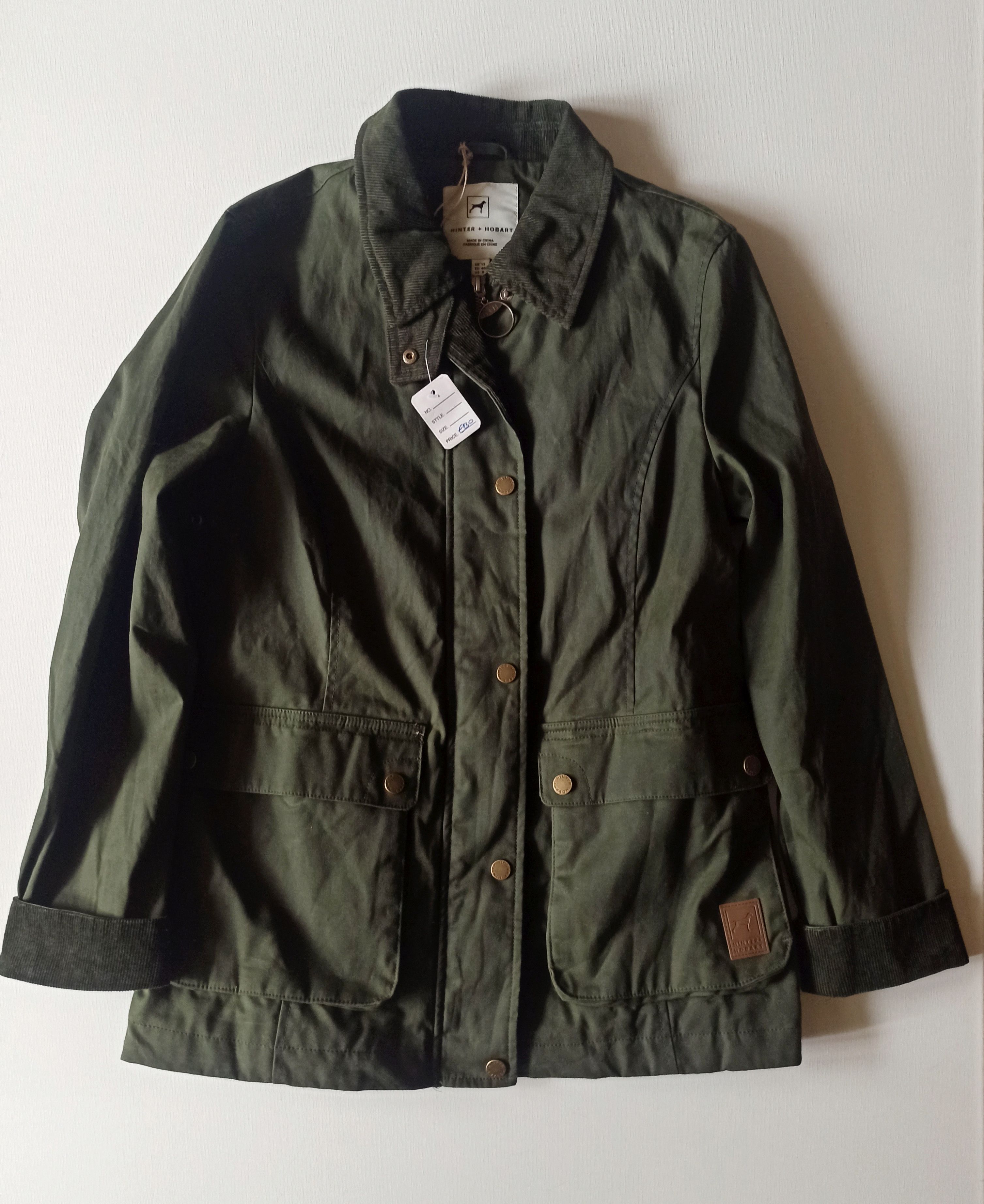 Vintage Waxed jacket for fishing or hunting, size M Size US M / EU 48-50 / 2 - 2 Thumbnail