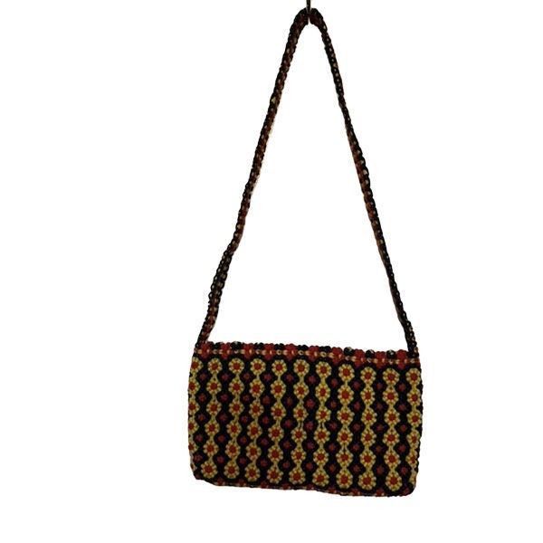 Vintage Vintage crochet daisy hippie crossbody purse Size ONE SIZE - 3 Thumbnail