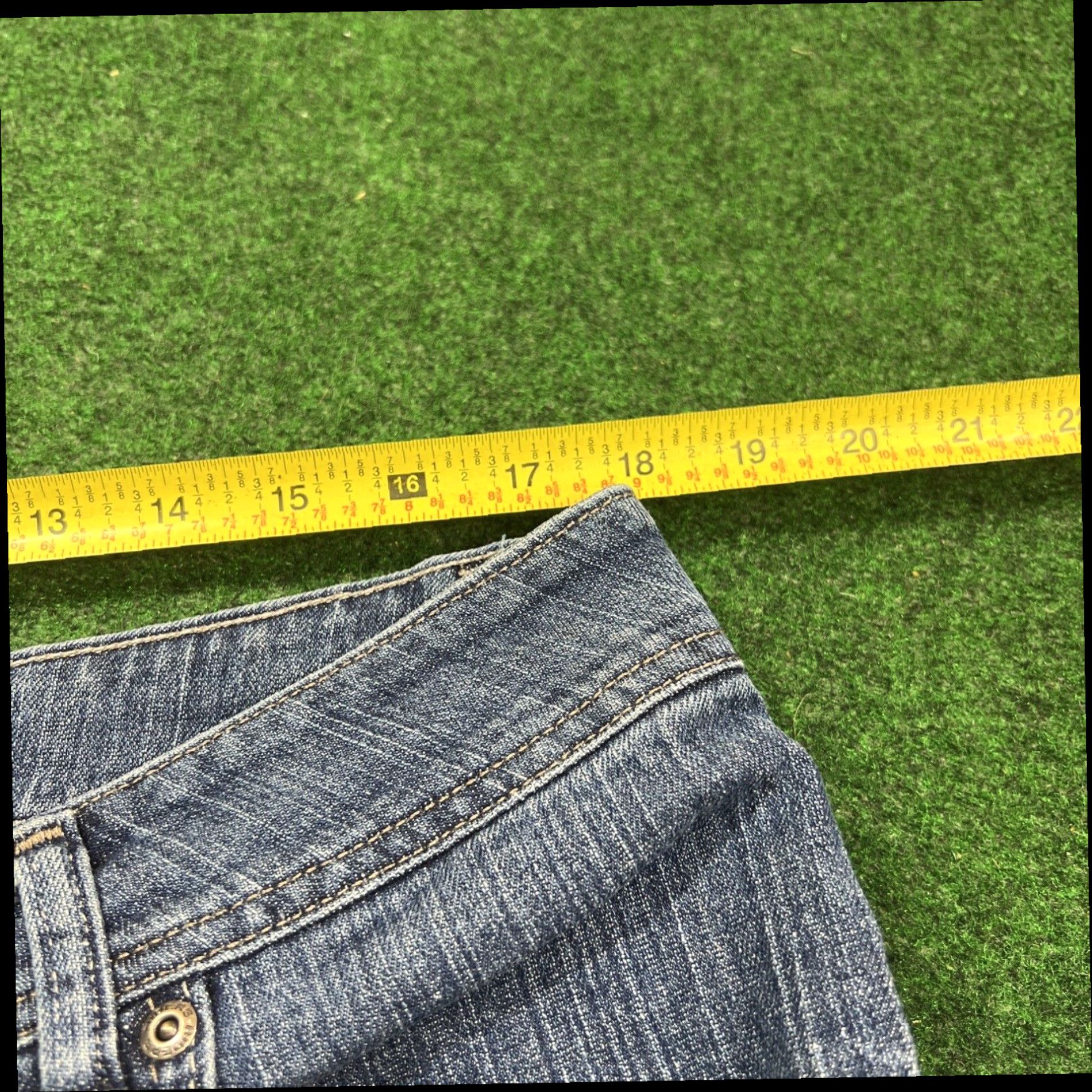 Lee Riders Lee Jeans Womens Plus 20W 36x28 Blue Denim Straight Ladies Size 42" / US 20 - 6 Thumbnail