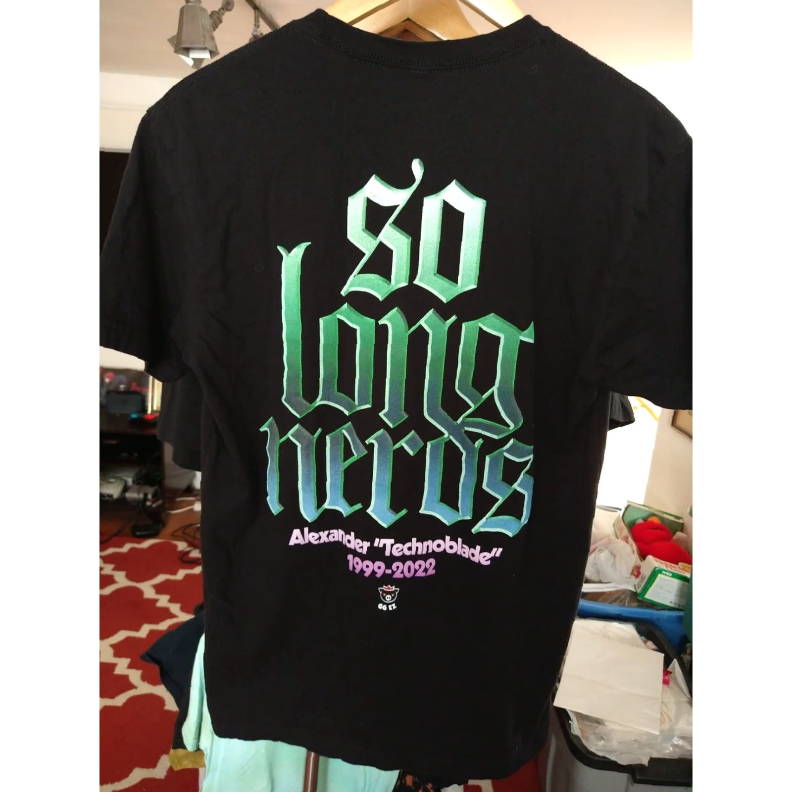 SOMET VINTAGE TechnoBlade T-shirt M Some Fading Looks Vintage (Men) M Black Shirt Mens Size US M / EU 48-50 / 2 - 3 Thumbnail