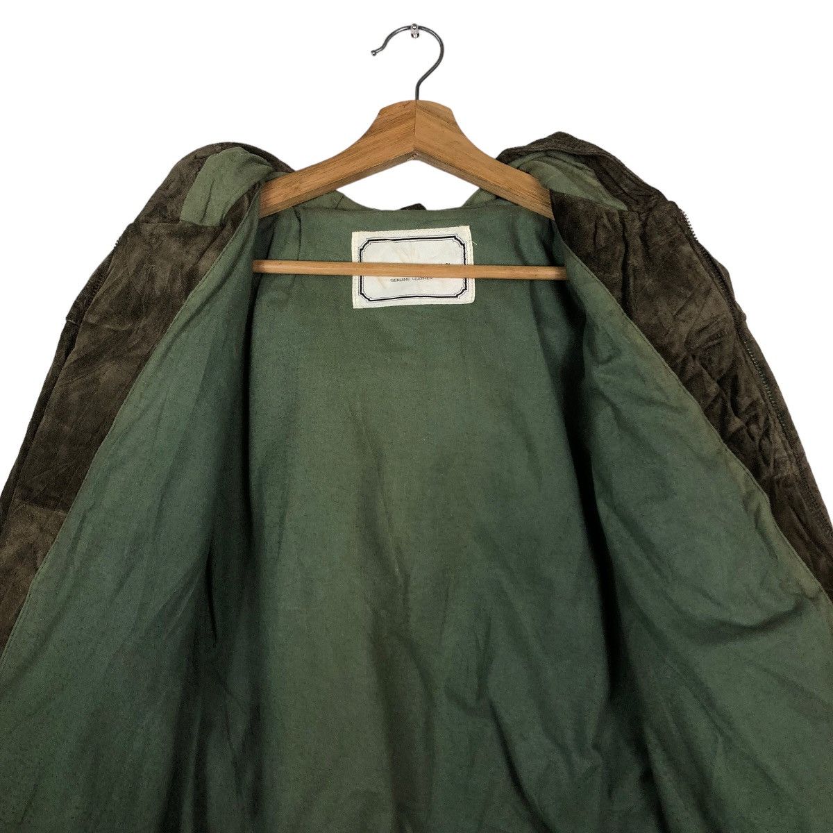 Japanese Brand 🔥90’s Vintage Bomber Leather Jacket Worker Galonnais Size US M / EU 48-50 / 2 - 13 Thumbnail