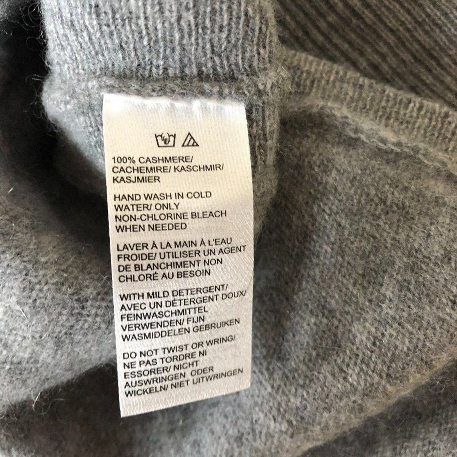 Saks Fifth Avenue Cowlneck Cashmere Sweater from Saks Fifth Avenue Size M / US 6-8 / IT 42-44 - 10 Thumbnail