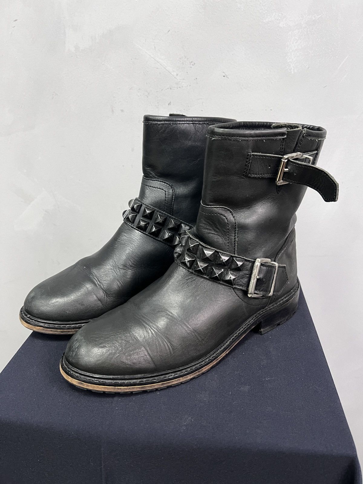 Guidi Studded gothic avant garde boots hedi slimane style y2k Size US 7.5 / EU 40-41 - 4 Thumbnail