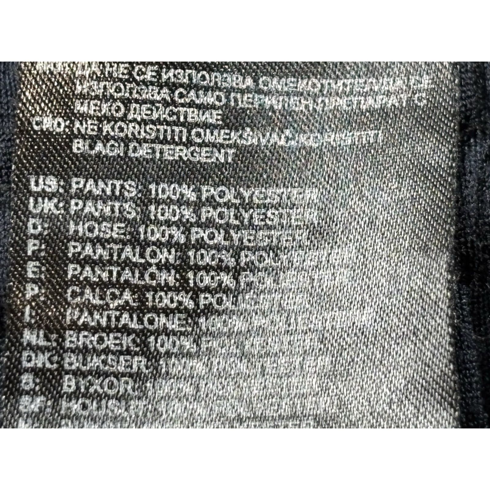 Adidas Adidas Baggy Track Pants 3 Stripe Navy Blue White Mens Large Size US 33 - 6 Thumbnail