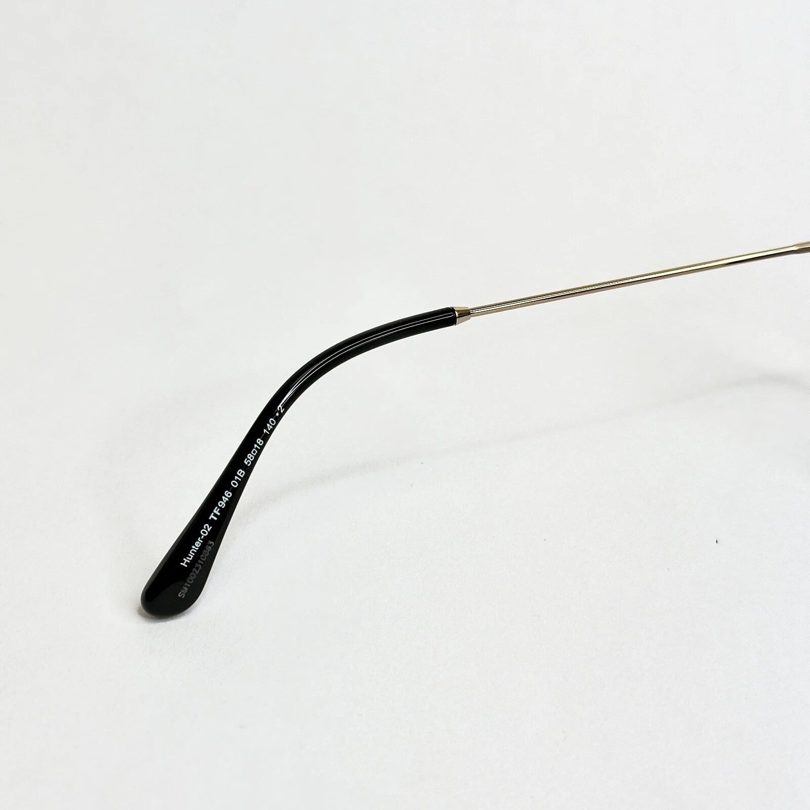 Tom Ford TOM FORD HUNTER 02 TF0946 01B Gold Black Sunglasses 946 Size ONE SIZE - 2 Thumbnail
