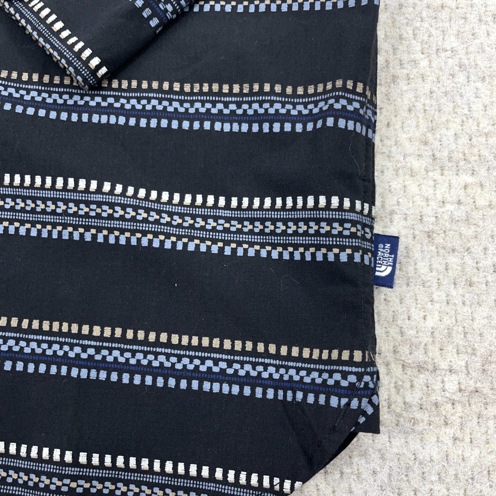 The North Face The North Face Shirt Men XL Black Plaid Button-Up Cotton Outdoor Hiking Mens Size US XL / EU 56 / 4 - 5 Thumbnail