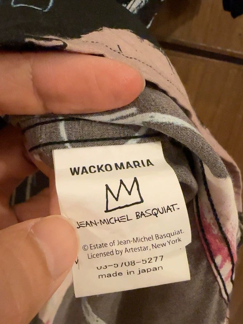 Wacko Maria WACKO MARIA BASQUIAT HAWAIIAN SHIRT Size US L / EU 52-54 / 3 - 5 Thumbnail
