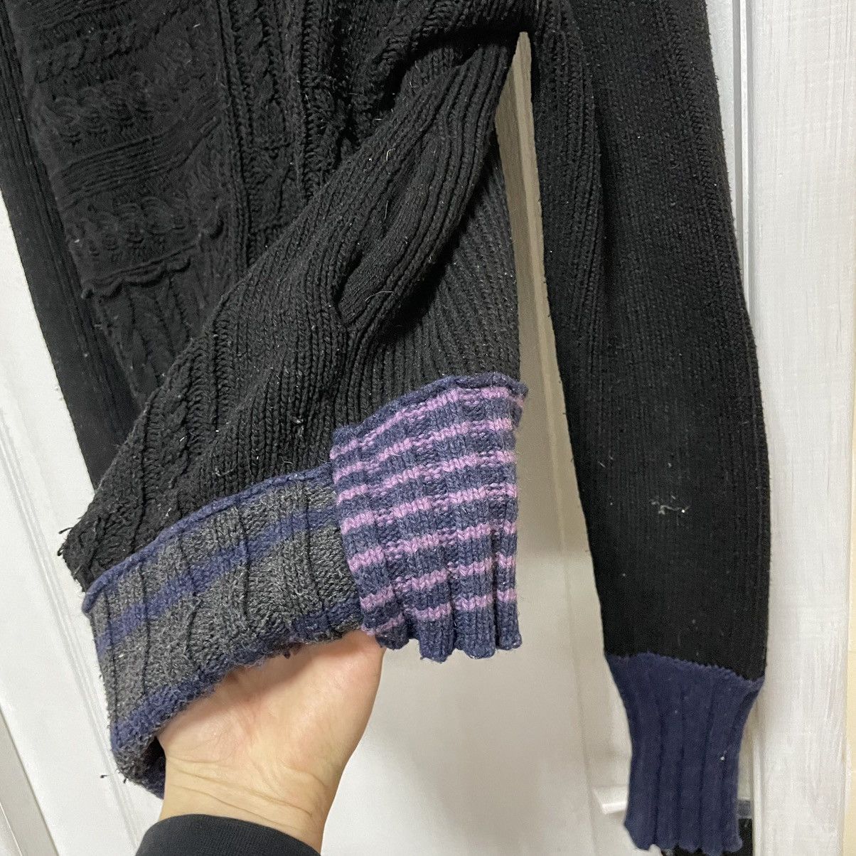Japanese Brand × Kenzo 🔥90s🔥 VINTAGE KENZO GOLF TURTLENECK SWEATER OPIUM TRASHED Size US XL / EU 56 / 4 - 5 Thumbnail