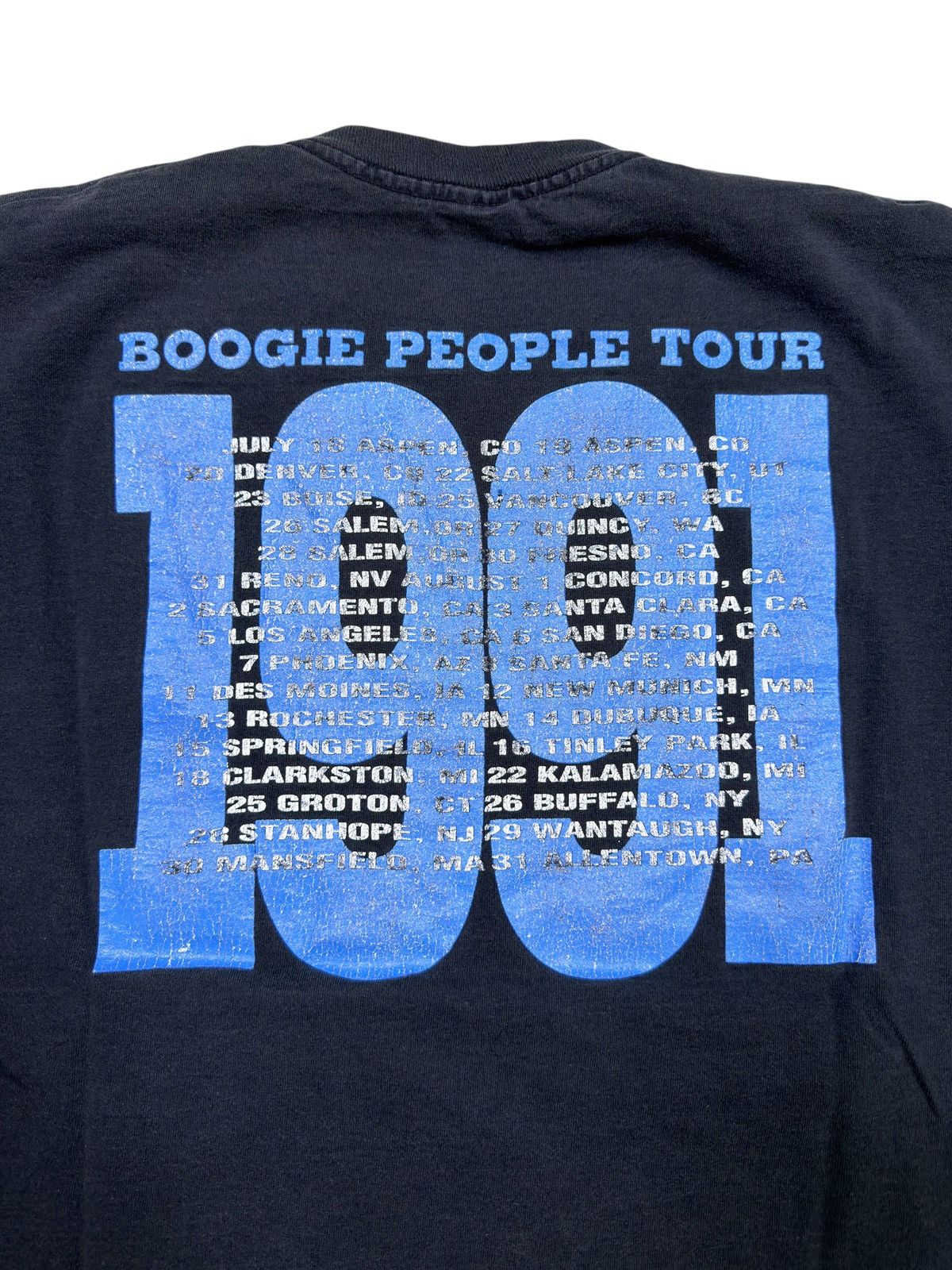 Vintage *RARE* 1991 90s VINTAGE BAND TEE DESTROYERS BOOGIE Size US XL / EU 56 / 4 - 5 Thumbnail