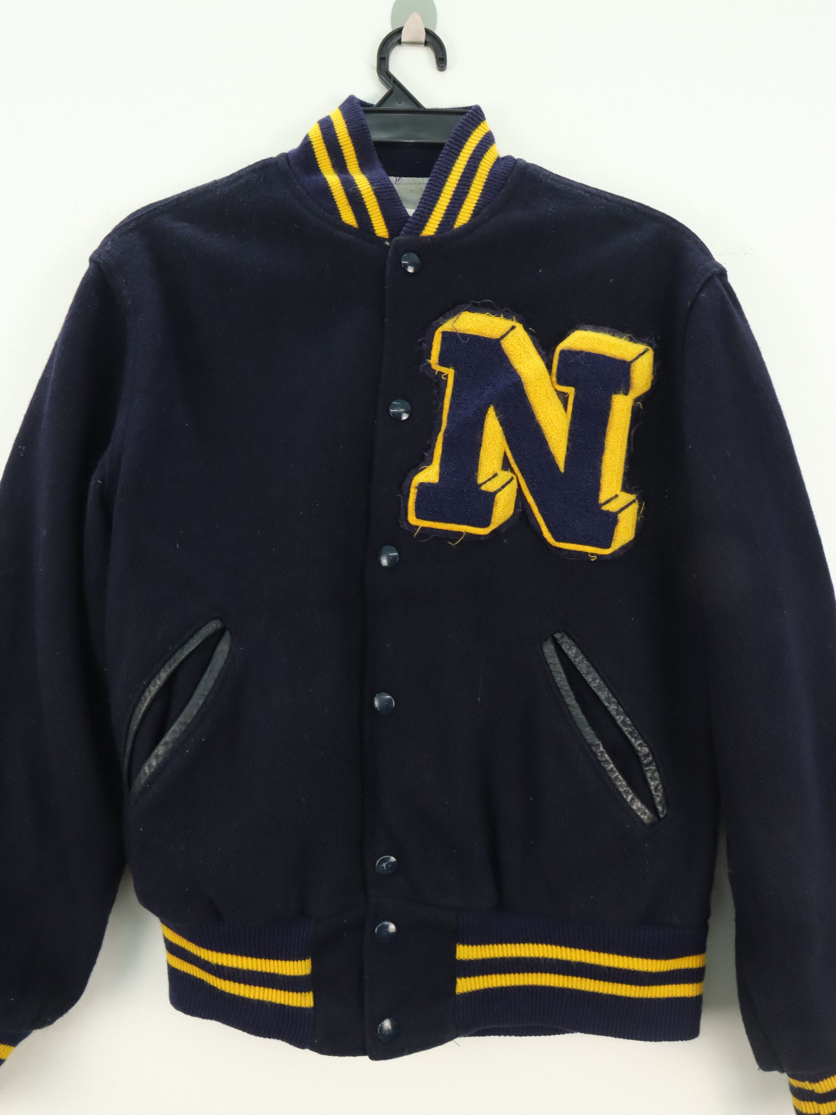 Vintage Vintage Holloway Wool Varsity Letterman Jacket MADE IN USA Size US M / EU 48-50 / 2 - 4 Thumbnail