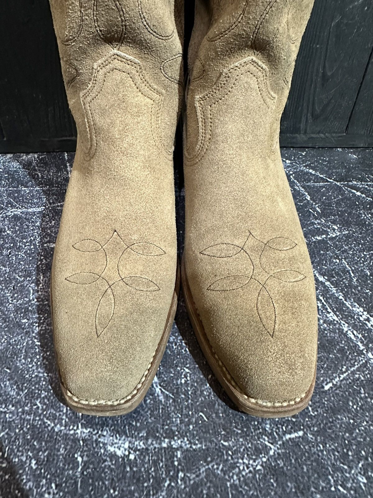Sancho Boots Sancho Suede Western Cowboy Boots size 45 Size US 11 / EU 44 - 6 Thumbnail