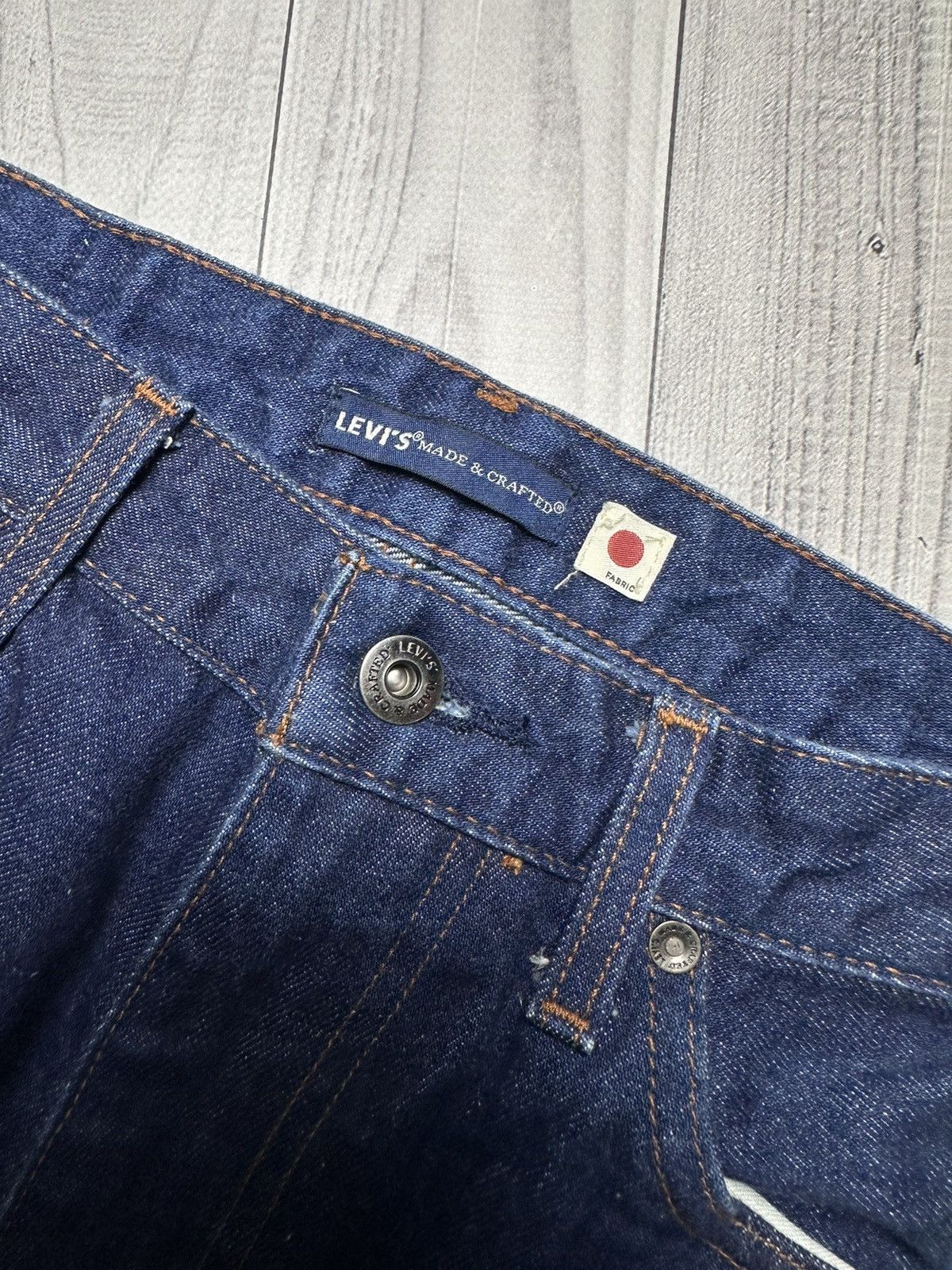 Levi's Made & Crafted × Levi's Vintage Clothing × Vintage Vintage Levi’s x Japan Denim selvedge Made & Crafted Draft Size US 28 / EU 44 - 4 Thumbnail