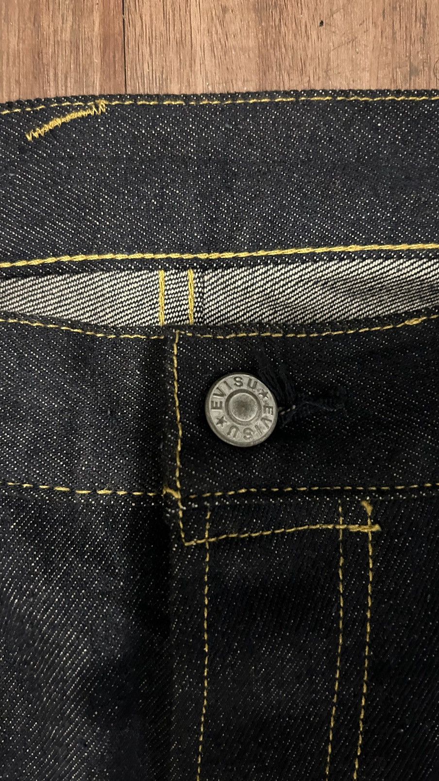 Evisu RARE❗️Evisu Horicho Mask Daicock Selvedge Denim Jeans Size US 38 / EU 54 - 5 Thumbnail