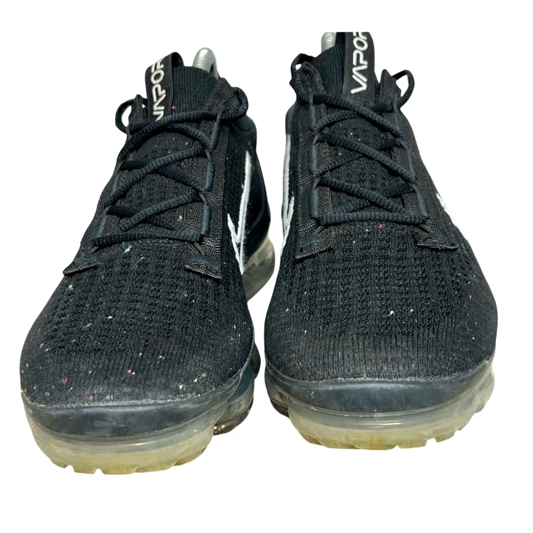 Nike Nike Air Vapormax 2021 FK Flyknit Black Silver White DC4112-002 Womens 8.5 Size ONE SIZE - 6 Thumbnail
