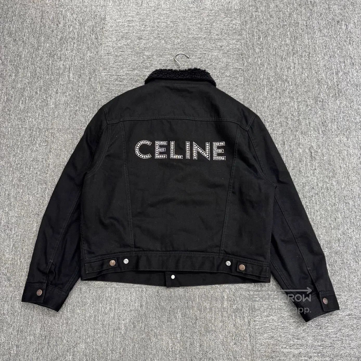 Celine celine embroidered lambswool denim jacket. Size US L / EU 52-54 / 3 - 2 Thumbnail