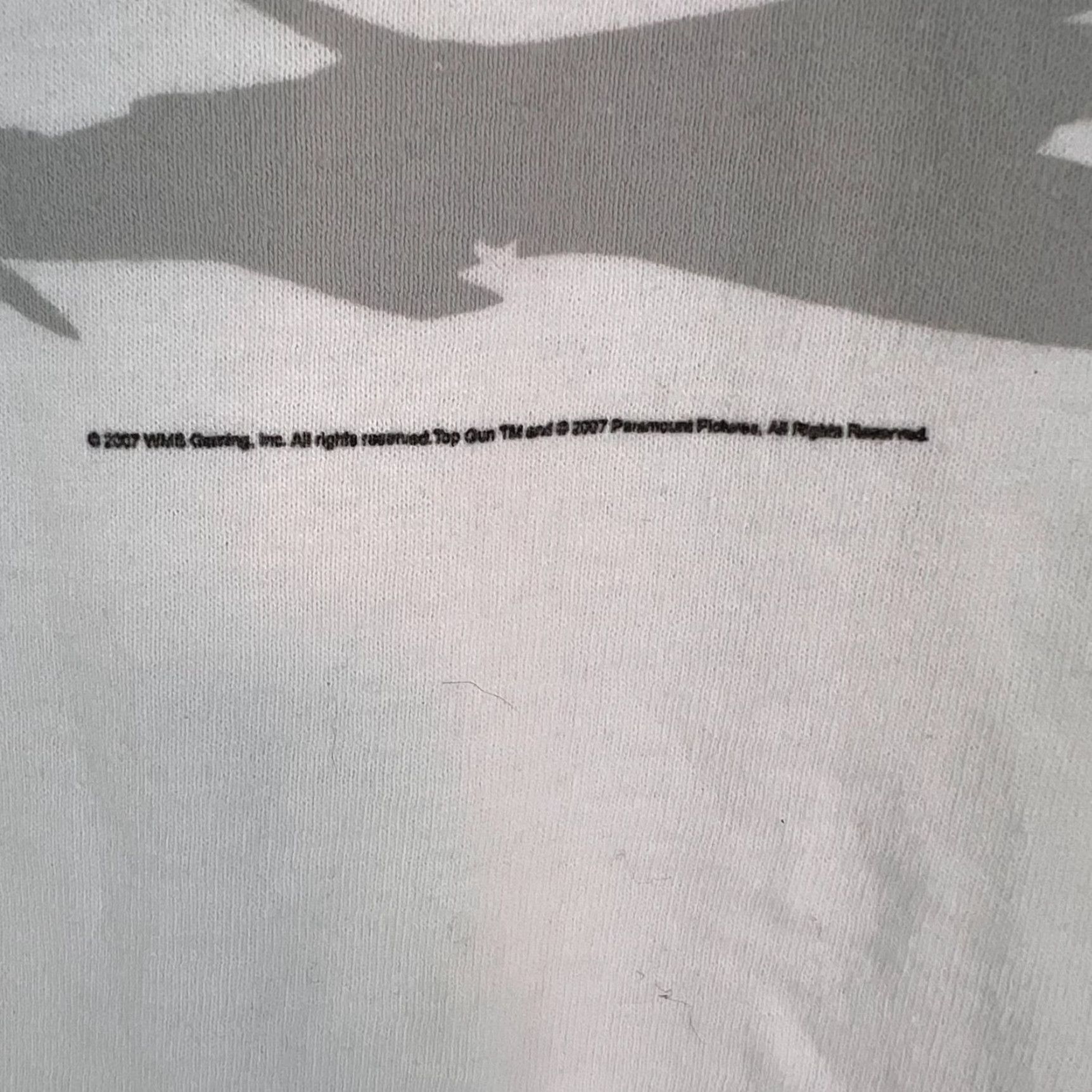 Vintage Top Gun Tee Shirt Mens XL White Logo Graphic 80s Movie Clothing Shirt Boys? Size US XL / EU 56 / 4 - 3 Thumbnail