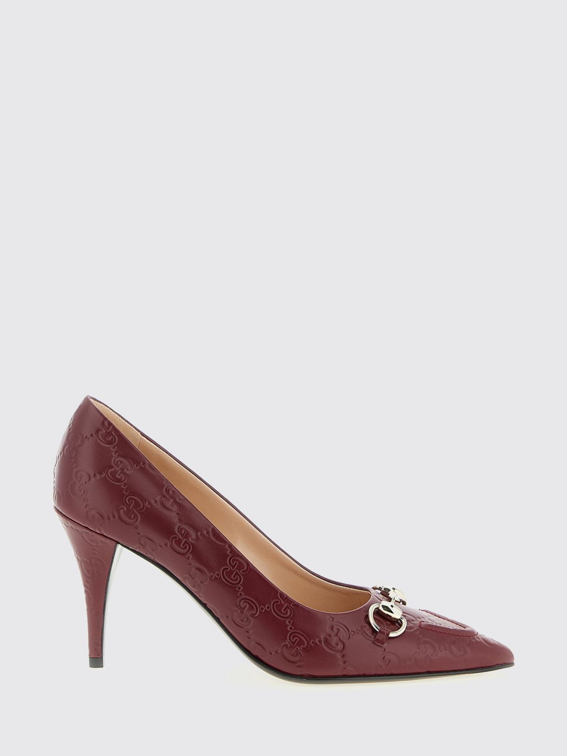 Gucci Gucci Pump Woman Burgundy Size US 8 / IT 38 - 1 Thumbnail