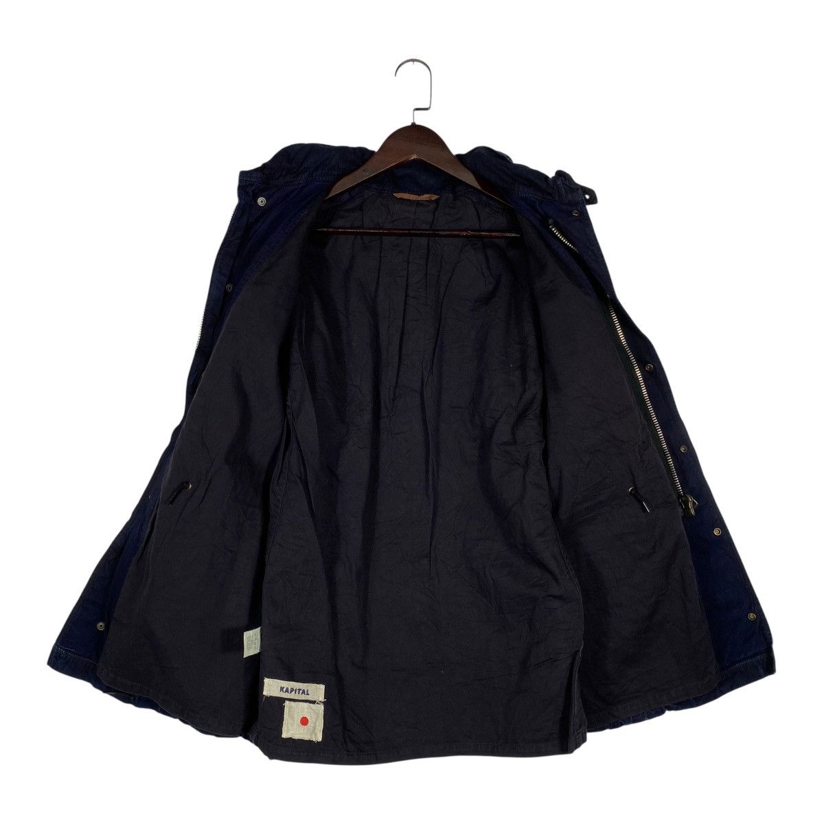 Kapital Vintage KAPITAL Japan Indigo Dye M-65 Field Jacket Size US M / EU 48-50 / 2 - 8 Thumbnail